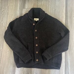 Imogene + Willie Beckett Cardigan Marled Brown